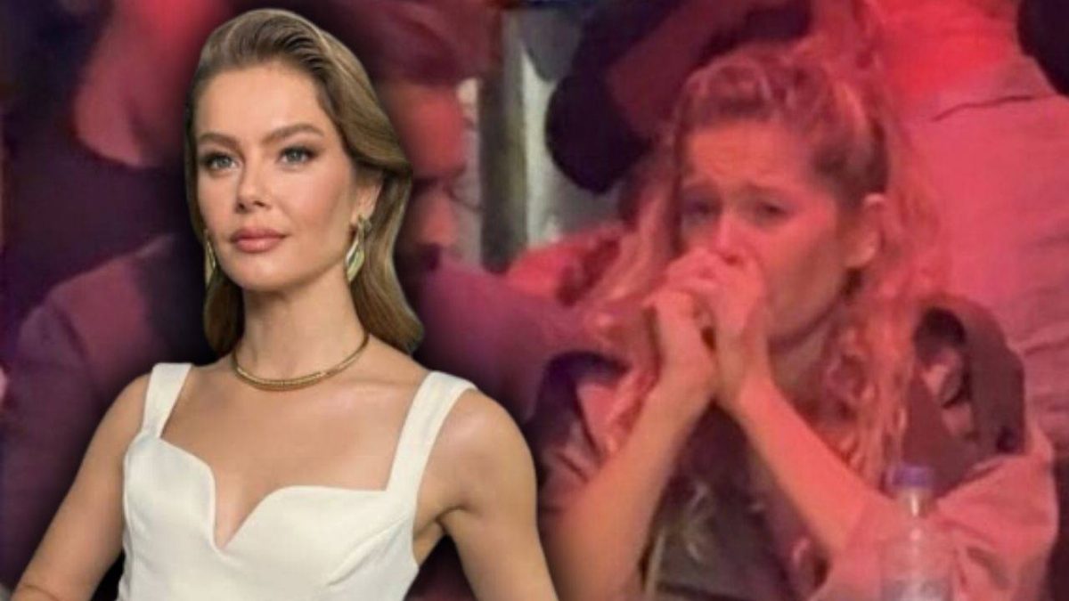 Beyoğlu'nda Burcu Biricik duygusal anlar yaşadı