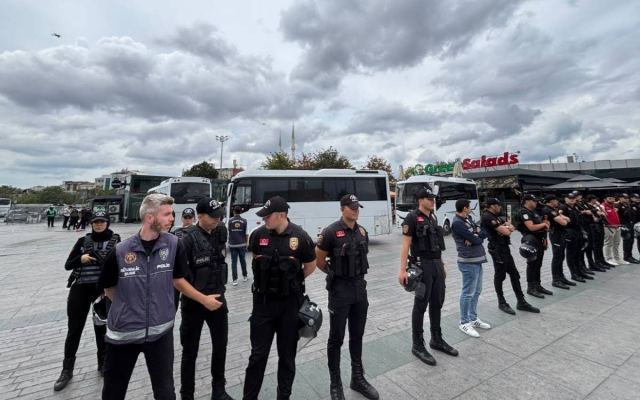 Çağlayan'da Gözaltı Protestosu Sırasında Gözaltılar Gerçekleşti