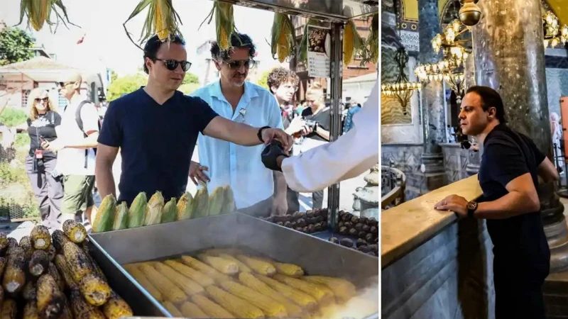 Felipe Massa İstanbul'un Tarih ve Gastronomisine Hayran Kaldı