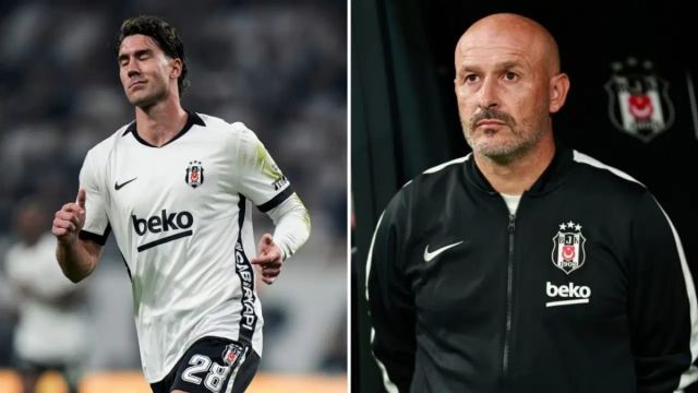 Vincenzo Italiano'dan Dusan Vlahovic açıklaması öncesi Beşiktaş-Hoffenheim maçı