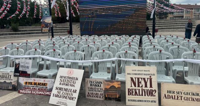 Bolu Yangınında Hayatını Kaybedenler İçin Adalet Nöbeti Başlatıldı