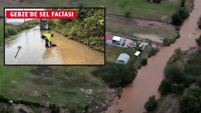 Gebze'deki sel faciasında can kaybı ikiye yükseldi