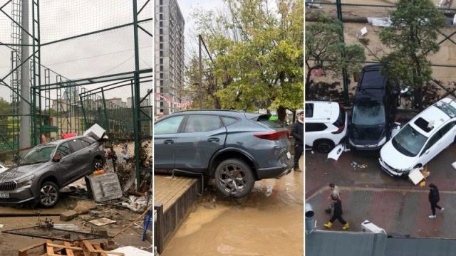 İstanbul'da selden etkilenen araç sahiplerine uyarı