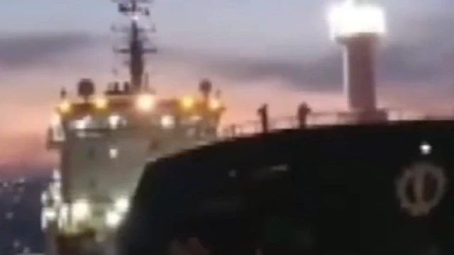 İstanbul Boğazı'nda tanker faciası son anda önlendi