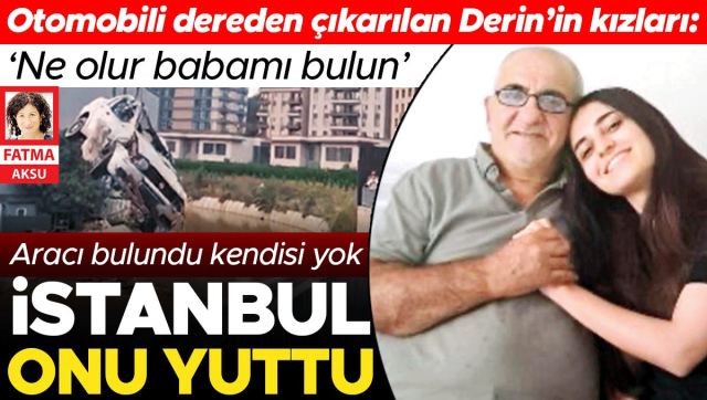 Sarıyer'de kaybolan Ahmet Derin için arama çalışmaları sürüyor