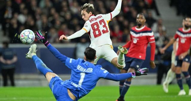 Galatasaray Lille'i 4-2 yenerek üç puanı aldı