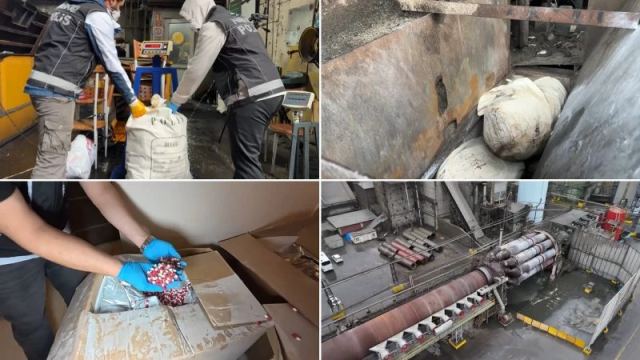 İstanbul'da 10 Ton Uyuşturucu Madde İmha Edildi