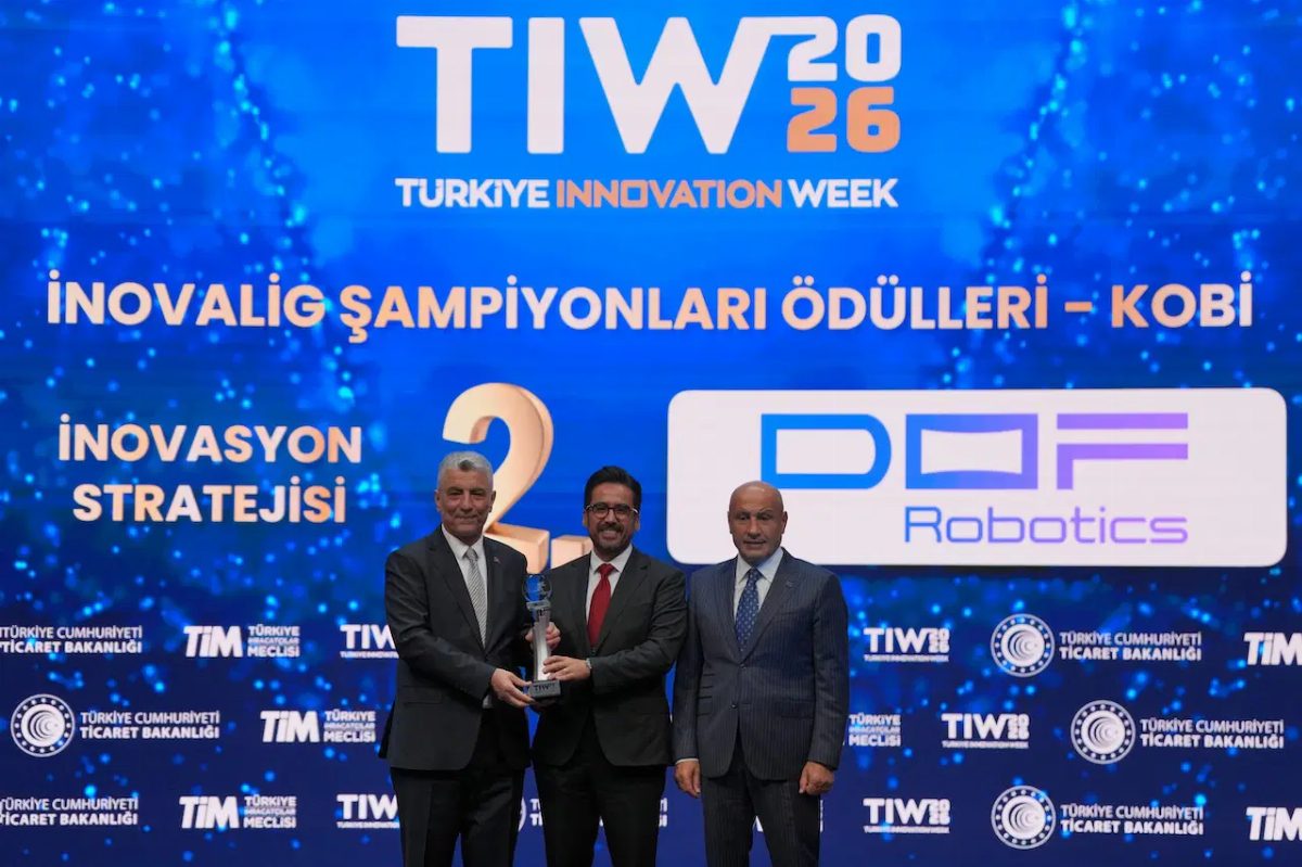 DOF Robotics İnovasyon Şampiyonları Arasında İkincilik Elde Etti