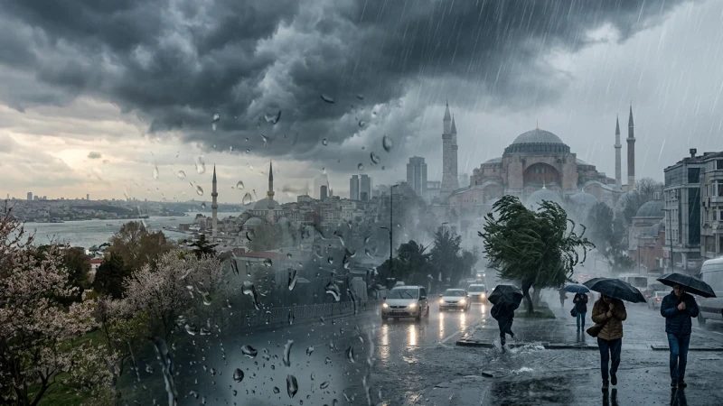 İstanbul'da Sıcaklıklar 10 Derece Düşüyor, Uyarılar Yapıldı