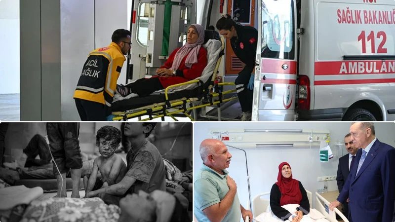 Gazze'den Türkiye'ye gelen yaralıların acı hikayeleri