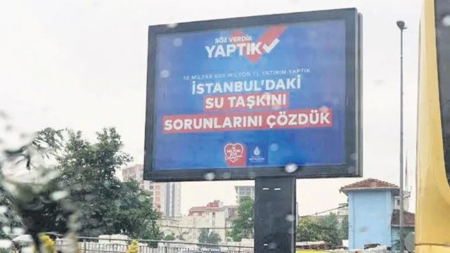 İstanbul'da Su Taşkını Sorunu Çözülmediği İddia Edildi