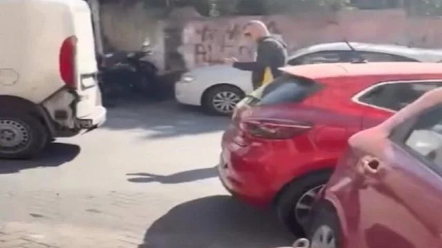 Beyoğlu'nda yol verme tartışmasında tehditler savruldu