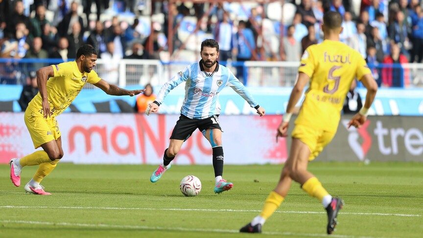 Erzurumspor, Eyüpspor'u 2-0 ile geçti