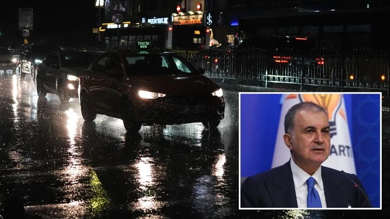 Ömer Çelik'ten İstanbul'a geçmiş olsun mesajı yayımlandı