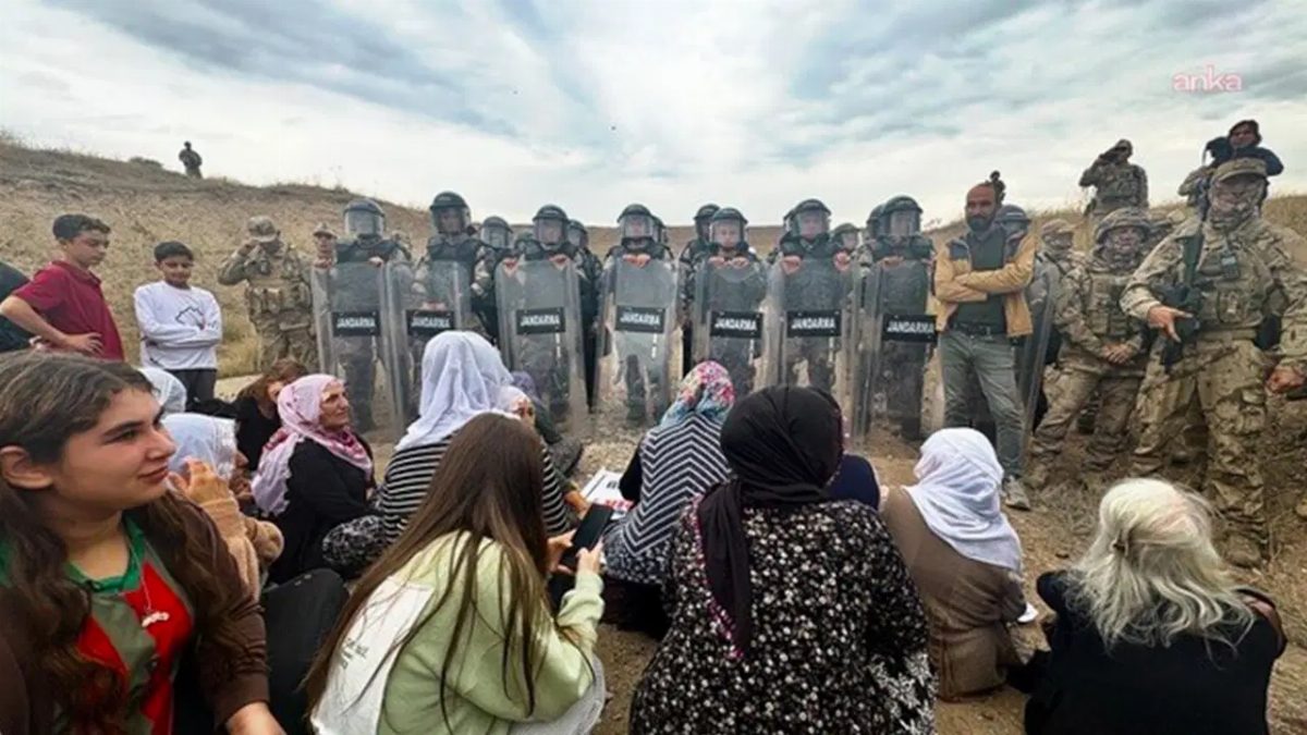 Diyarbakır'da Güneş Enerji Projesi protesto edildi