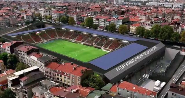 Fatih Karagümrük'ün Yeni Stadyumu İstanbul'da İnşa Ediliyor