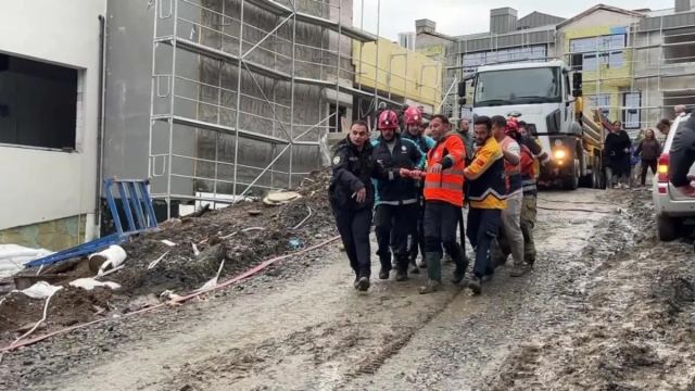 Beykoz'da okul inşaatında kuyuya düşen işçi hayatını kaybetti