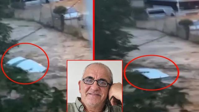 Sarıyer'de selde kaybolan Ahmet Derin'in aracı sürüklendi
