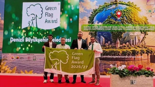 Denizli Büyükşehir Belediyesi, yeşil alanlarda uluslararası başarı elde etti