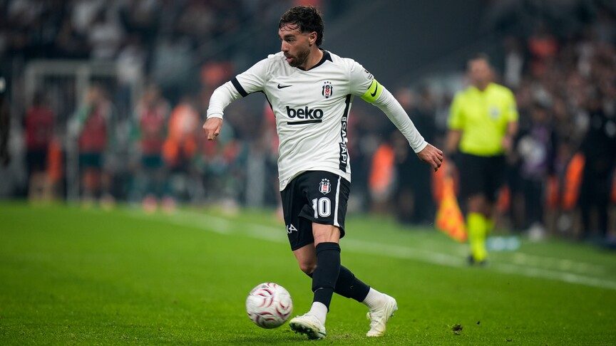 Beşiktaş'ta Orkun Kökçü'nün sağ ayak tabanında yırtık tespit edildi