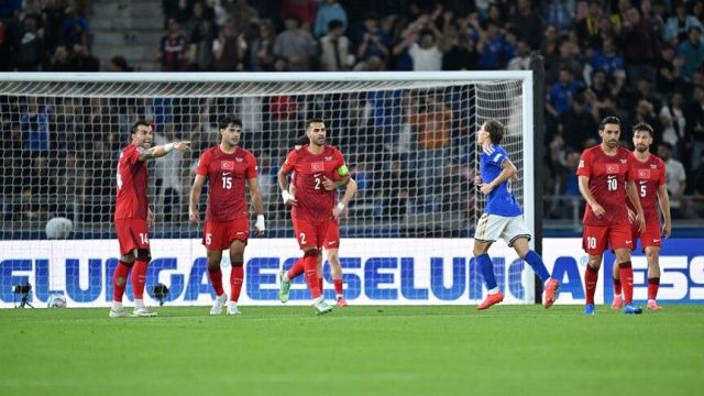 A Milli Futbol Takımı, İtalya'ya 3-1 Yenilerek Dördüncü Maçını Kaybetti