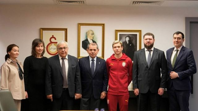 Galatasaray'a Rus Heyetinden Ziyaret Gerçekleşti