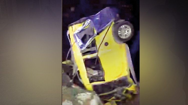Uçurumda kaza: 3 ölü, 3 yaralı