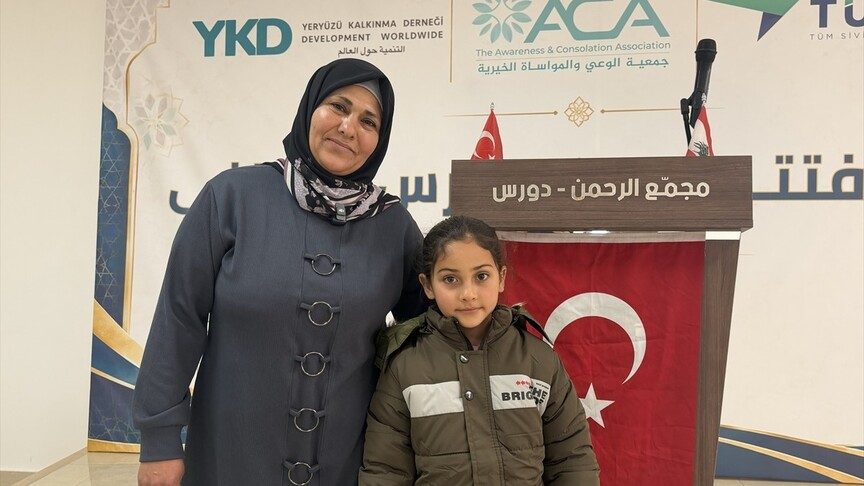 Lübnan'da Türkmen Çocuklar İçin Türkçe Eğitim Merkezi Açıldı