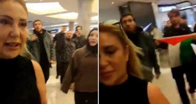 İstinye Park’ta Klodya Medina protestosu gerçekleşti