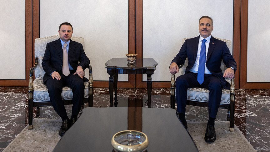 Dışişleri Bakanı Fidan, Adalet Bakanı Gürlek ile Ankara'da buluştu
