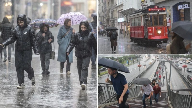 İstanbul Valiliği'nden Kuvvetli Sağanak Uyarısı