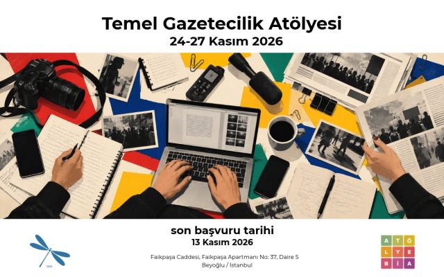 Atölye BİA, İstanbul'da Temel Gazetecilik Atölyesi düzenliyor