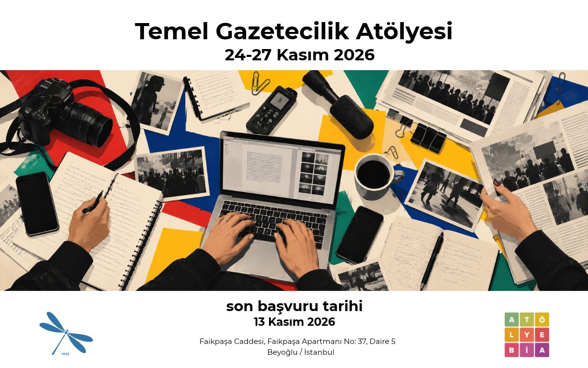 Atölye BİA, İstanbul'da Temel Gazetecilik Atölyesi düzenliyor