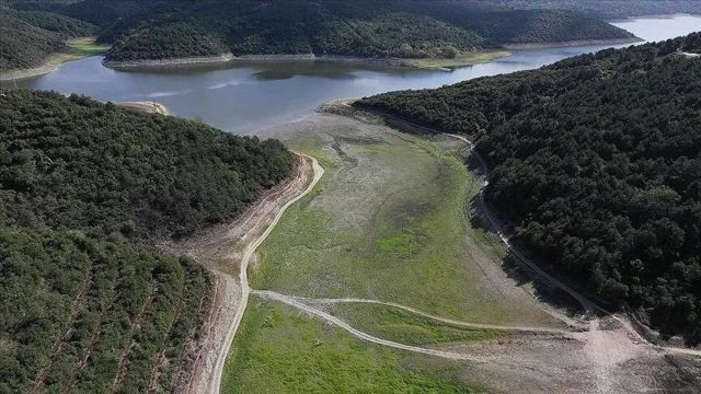İstanbul Barajları Doluluk Oranı Yüzde 38,5 Oldu
