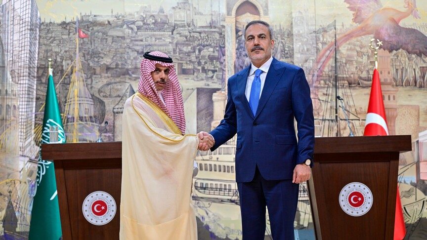 Dışişleri Bakanı Fidan, Suudi Mevkidaşıyla Görüştü