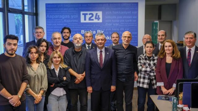 Özgür Özel, Erişim Engeli Getirilen T24'e Ziyaret Gerçekleştirdi