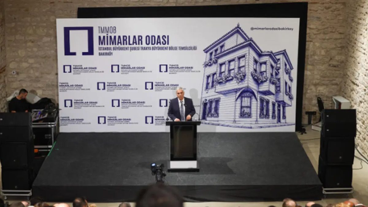 Mimarlar Meclisi'nin kuruluşu Bakırköy'de ilan edildi