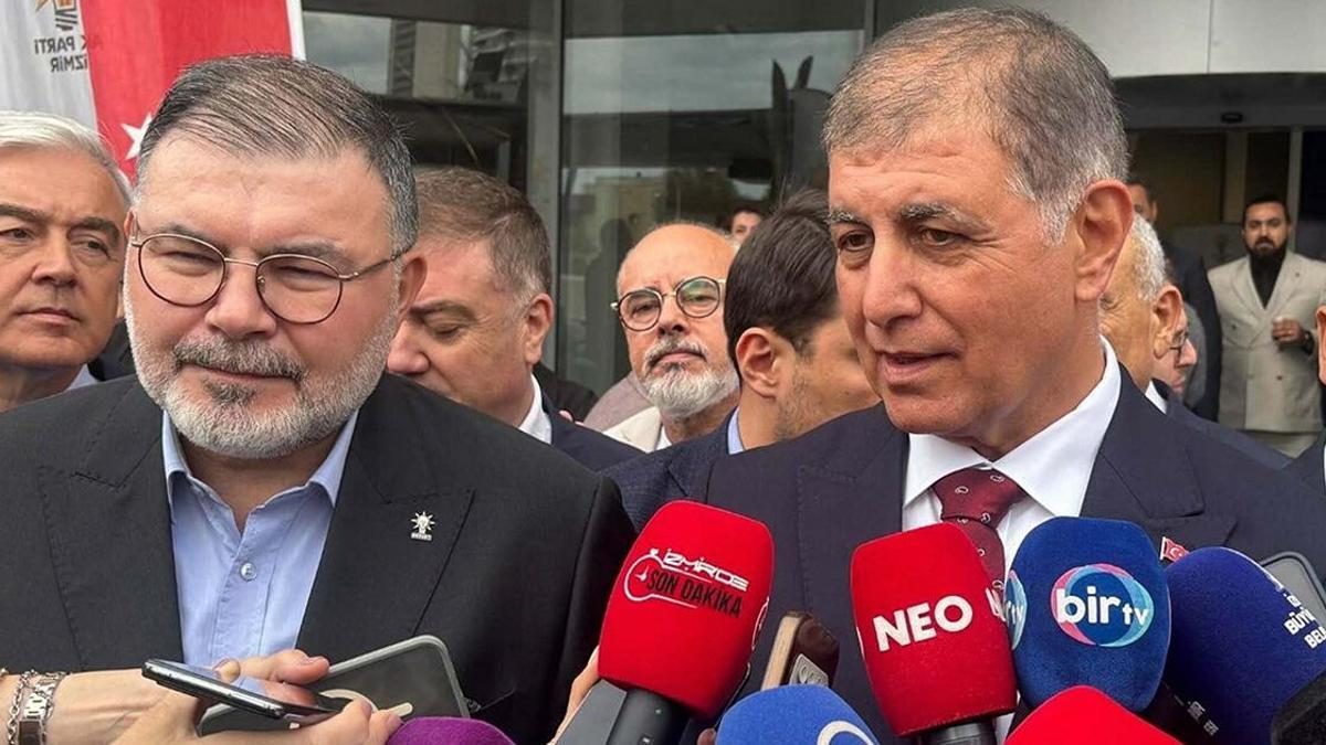 Cemil Tugay AK Parti İzmir İl Başkanlığı'nı ziyaret etti