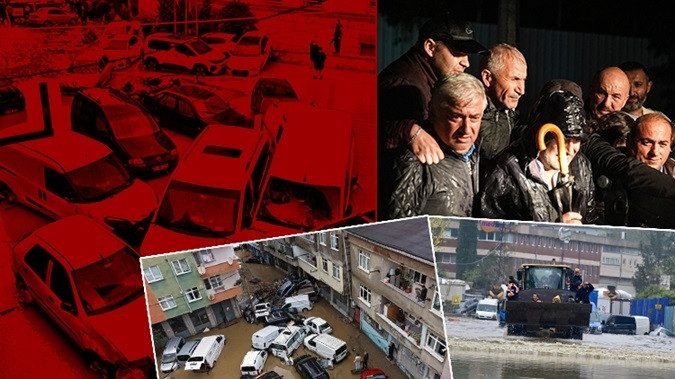 İstanbul'da 84 yılın en kuvvetli yağışı etkili oldu