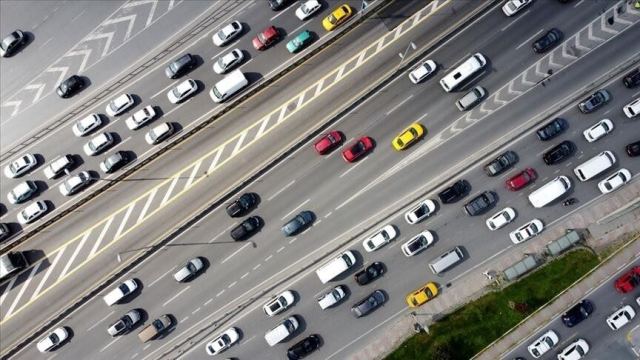 İstanbul'da Eylül'de 161 Bin 27 Taşıtın Kaydı Yapıldı