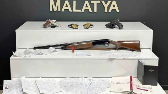 Malatya'da Tefecilik Operasyonu: 20 Milyon Liralık Senet Ele Geçirildi