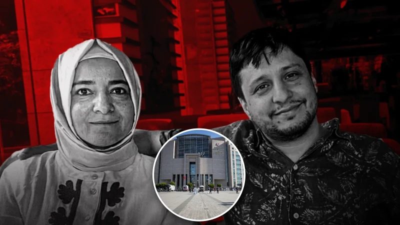 Fatma Betül Sayan Kaya ve eşi adliyeye ifade vermeye geldi
