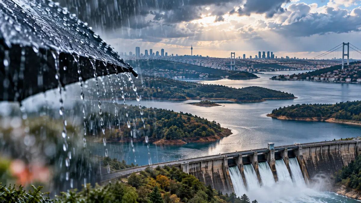 İstanbul'da 66 yılın yağış rekoru kırıldı, baraj doluluk oranları arttı