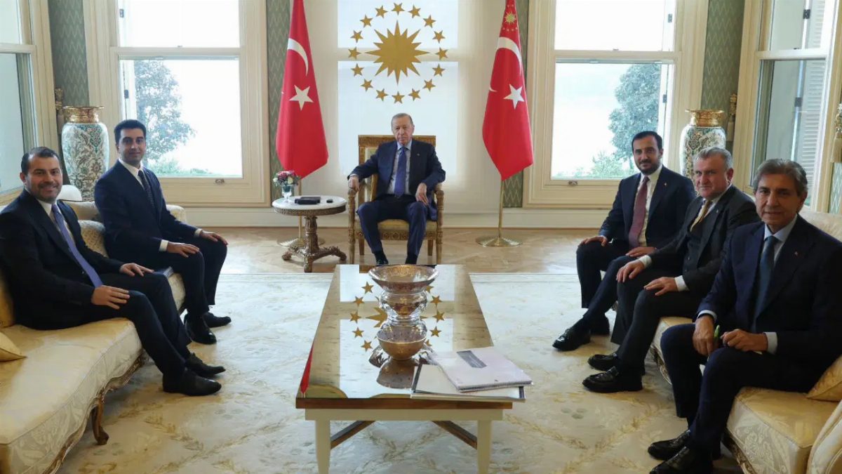 Tuzla, Çekmeköy ve Şile Belediye Başkanları Erdoğan ile Görüştü