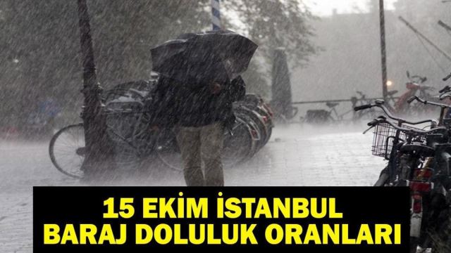 İSKİ Baraj Doluluk Oranları 15 Ekim 2026 Açıklandı