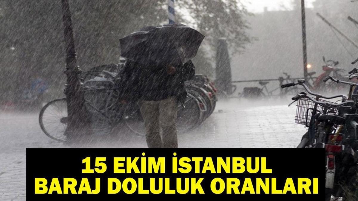 İSKİ Baraj Doluluk Oranları 15 Ekim 2026 Açıklandı