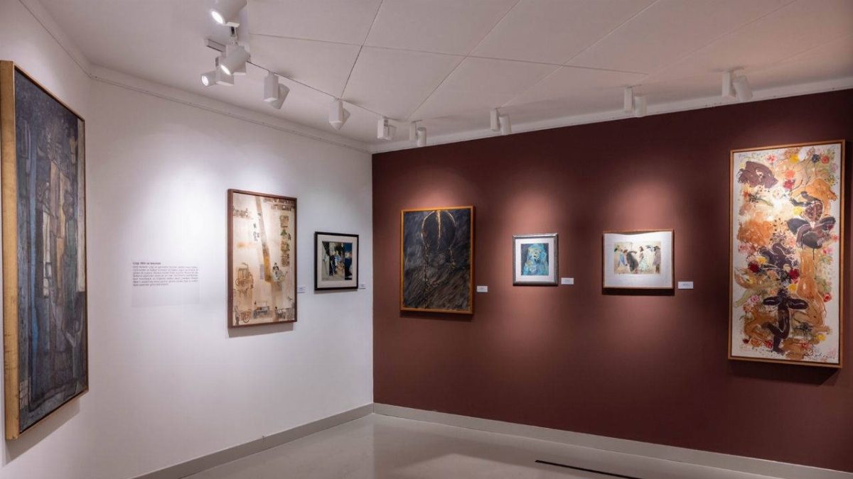 Terakki Vakfı Sanat Koleksiyonu sergisi Levent'te açıldı