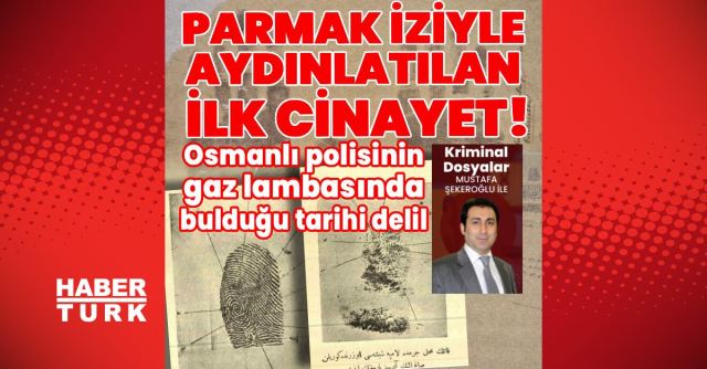 Tahtakale Cinayeti parmak iziyle çözüldü