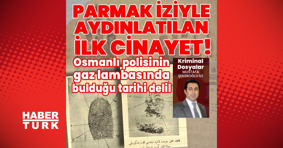 Tahtakale Cinayeti parmak iziyle çözüldü