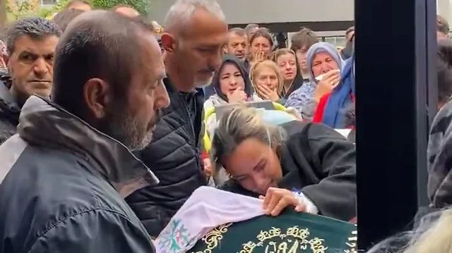 Maltepe'de çöken binada hayatını kaybeden Gülce için cenaze